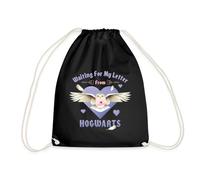 Spreadshirt Harry Potter Hedwig Spruch Brief Aus Hogwarts Turnbeutel, One Size, Schwarz