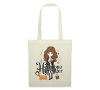 Spreadshirt Harry Potter Hermine Granger Chibi Stoffbeutel, One size, Natur