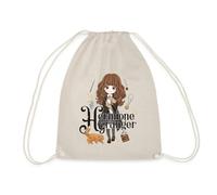 Spreadshirt Harry Potter Hermine Granger Chibi Turnbeutel, One Size, Natur