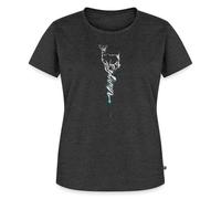 Spreadshirt Harry Potter Hirschkuh Patronus Frauen Premium T-Shirt, 3XL, Anthrazit meliert