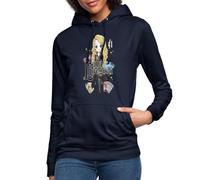 Spreadshirt Harry Potter Luna Lovegood Damen Hoodie, S, Navy
