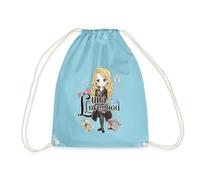 Spreadshirt Harry Potter Luna Lovegood Turnbeutel, One size, Aqua