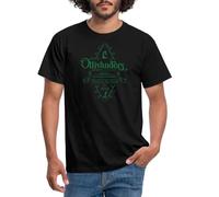 Spreadshirt Harry Potter Ollivanders Geschäft Grünes Logo Männer T-Shirt, 4XL, Schwarz