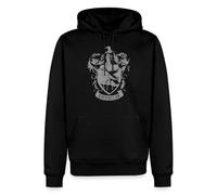 Spreadshirt Harry Potter Ravenclaw Wappen Herren Premium Hoodie, L, Schwarz