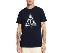 Spreadshirt Harry Potter Teil 7 Symbol Männer Premium T-Shirt, L, Navy