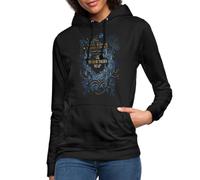 Spreadshirt Harry Potter The Marauder's Map Damen Hoodie, M, Schwarz