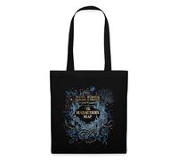 Spreadshirt Harry Potter The Marauder's Map Stoffbeutel, One size, Schwarz