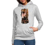 Spreadshirt Harry Potter Ugly Christmas Harry & Ron Damen Hoodie, S, Hellgrau meliert