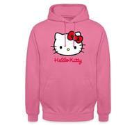 Spreadshirt Hello Kitty Klassisch Mit Schriftzug Unisex Hoodie, M, Pink