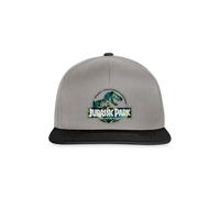 Spreadshirt Jurassic Park Logo Mit T-Rex Blätter Design Snapback Cap