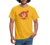 Spreadshirt Looney Tunes Taz Der Tasmanische Teufel Männer T-Shirt, L, Gelb