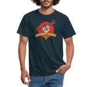 Spreadshirt Looney Tunes Taz Der Tasmanische Teufel Männer T-Shirt, XL, Navy