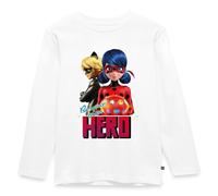 Spreadshirt Miraculous Be Your Own Hero Kinder Premium Langarmshirt