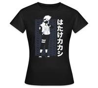 Spreadshirt Naruto Cooles Design Mit Kakashi Frauen T-Shirt, XXL, Schwarz