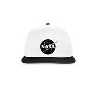 Spreadshirt NASA Classic Logo Schwarz Weiß Snapback Cap