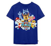 Spreadshirt Paw Patrol Logo Kinder Premium T-Shirt, 110/116 (4 Jahre), Royalblau