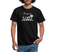 Spreadshirt Peanuts Snoopy, Charlie, Stella & Lucy Geburtstag Männer T-Shirt, XXL, Schwarz