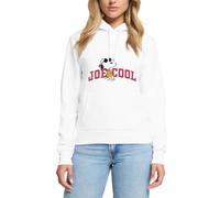Spreadshirt Peanuts Snoopy Joe Cool Sonnenbrille Damen Premium Hoodie, XS, Weiß