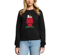 Spreadshirt Peanuts Snoopy Und Die Hundehütte Damen Premium Pullover
