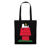 Spreadshirt Peanuts Snoopy Und Die Hundehütte Stoffbeutel