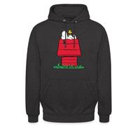 Spreadshirt Peanuts Snoopy Und Die Hundehütte Unisex Hoodie