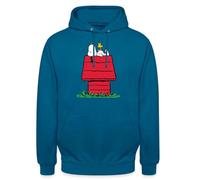 Spreadshirt Peanuts Snoopy Und Die Hundehütte Unisex Hoodie