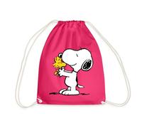Spreadshirt Peanuts Snoopy Und Woodstock Turnbeutel