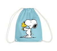 Spreadshirt Peanuts Snoopy Und Woodstock Turnbeutel