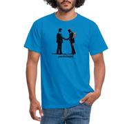 Spreadshirt Pink Floyd Album Cover Und Logo Männer T-Shirt, S, Royalblau