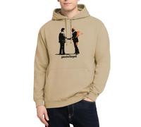 Spreadshirt Pink Floyd Album Cover Und Logo Unisex Hoodie, M, Beige