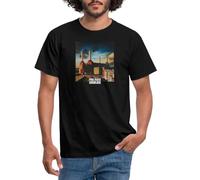 Spreadshirt Pink Floyd Animals Album Cover Männer T-Shirt, XXL, Schwarz
