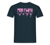 Spreadshirt Pink Floyd Logo Pink Männer T-Shirt, M, Navy