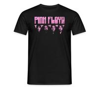 Spreadshirt Pink Floyd Logo Pink Männer T-Shirt, S, Schwarz