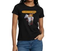 Spreadshirt Pippi Langstrumpf Pippi Mit Tommy Und Annika Frauen T-Shirt, XXL, Schwarz