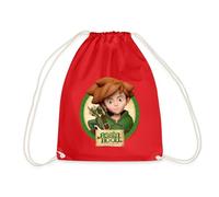 Spreadshirt Robin Hood Schlitzohr Von Sherwood Porträt Turnbeutel, One size, Rot