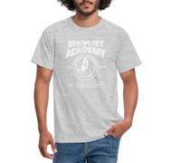 Spreadshirt Star Trek Discovery Starfleet Academy Männer T-Shirt, XL, Grau meliert