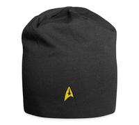Spreadshirt Star Trek The Original Series Besatzung Logo Stick Jersey-Beanie, One Size, Schwarz