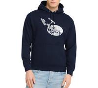 Spreadshirt Star Trek The Original Series USS Enterprise Unisex Hoodie, XL, Navy