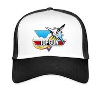Spreadshirt Top Gun Fighter Kampfjet Logo Trucker Cap