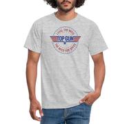 Spreadshirt Top Gun I Feel The Need for Speed Männer T-Shirt, XL, Grau meliert