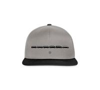 Spreadshirt Volkswagen VW Camper Evolution Mit Logo In Schwarz Snapback Cap, One Size, Graphit/Schwarz