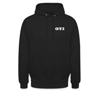 Spreadshirt Volkswagen VW GTI Evolution Und GTI Schriftzug Unisex Hoodie, S, Schwarz