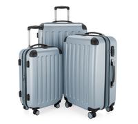Spree - 3er Koffer-Set Hartschale Poolblue matt, TSA, (55cm, 65cm & 65cm) Poolblue