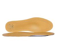 Spreizfuß-Einlagen mit Pelotte, Leder Einlegesohlen - Kaps Master | orthopädisches Fußbett, bei Senkfuß, Metatarsalgie und Vorfußschmerzen, für Damen und Herren, Größe 36-46
