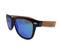 sprengers Verspiegelte Holzbrille - Moderne Sonnenbrille - Für jeden Gesichtstyp geeignet | Moderne Brille aus Holz | Polarisiert und UV-400