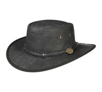 Springbrook Lederhut by Scippis schwarz XXL (62-63 cm)