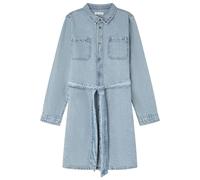 SPRINGFIELD Damen Midi Denim Shirt Dress with Studs Jeanskleid, blau, 36