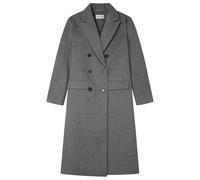 SPRINGFIELD Long Plain Cloth Coat mit Klapptaschen, Sportjacke, Grau, Größe 38 für Damen