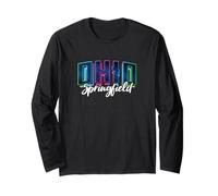 Springfield Ohio USA Retro 90er Jahre Grafik Souvenir Langarmshirt
