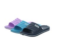 Sprint - Bade-Pantolette,navy+türkis+lila navy+türkis+lila - Gr. - 41